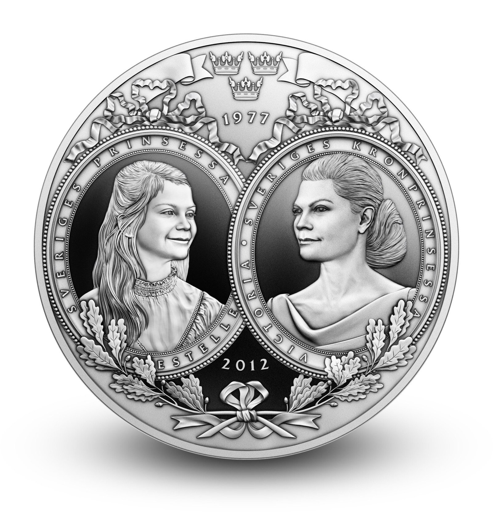 Sveriges Prinsessa Estelle and Victoria